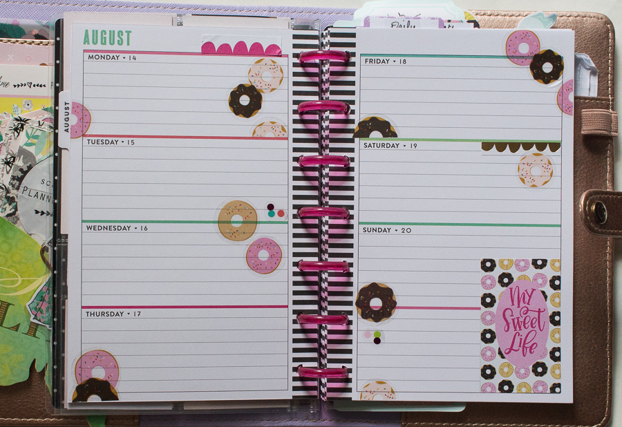 Happy Planner Weekly Spreads | August 14-20