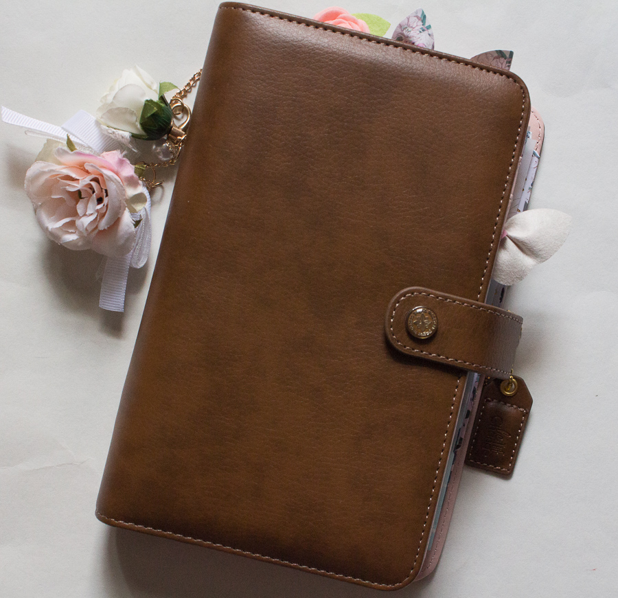 Walnut Webster's Pages Personal Planner | JM Creates