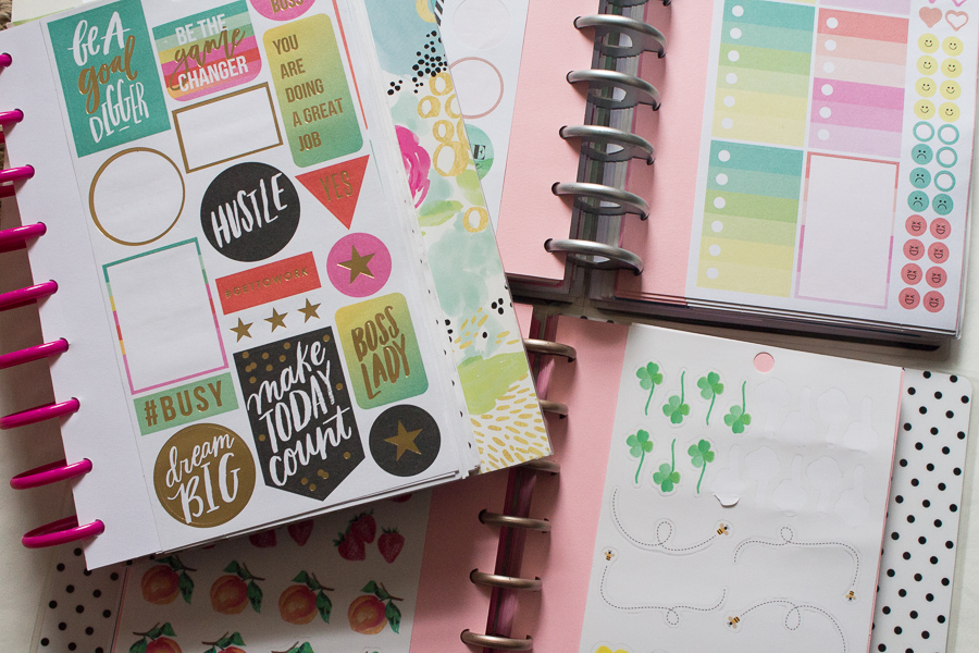 How To Make Your Own Happy Planner Sticker Book