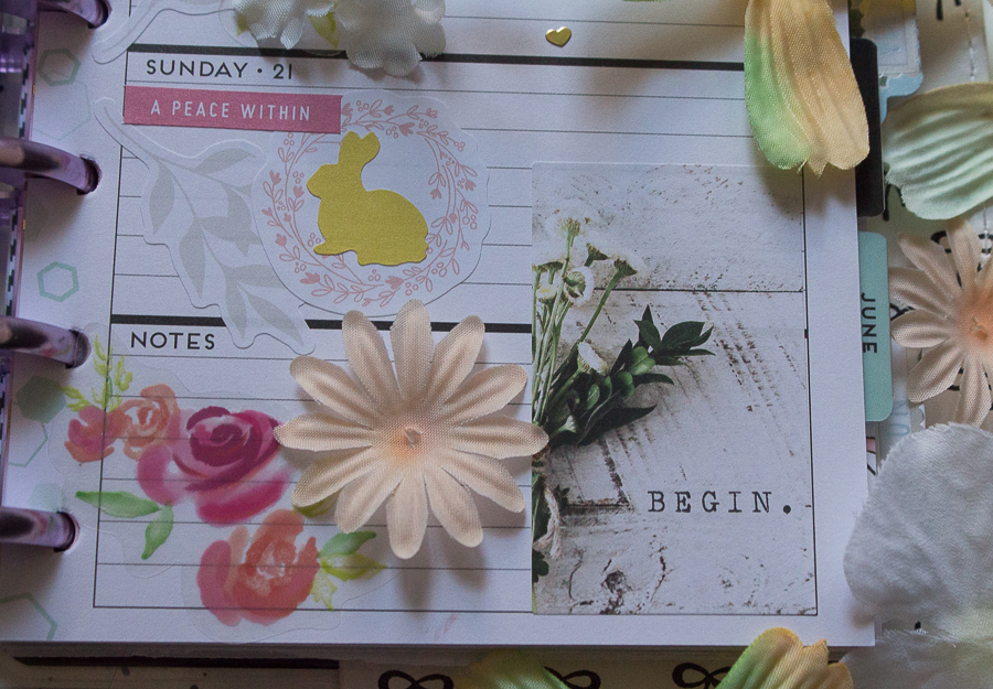 Easter Mini Happy Planner Spread | Created by Jen Blog